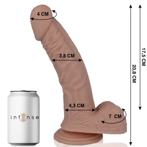 PENE REALÍSTICO 20.8 CM -O- 3.8 CM
