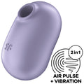 PRO TO GO 2 ESTIMULADOR Y VIBRADOR DOBLE