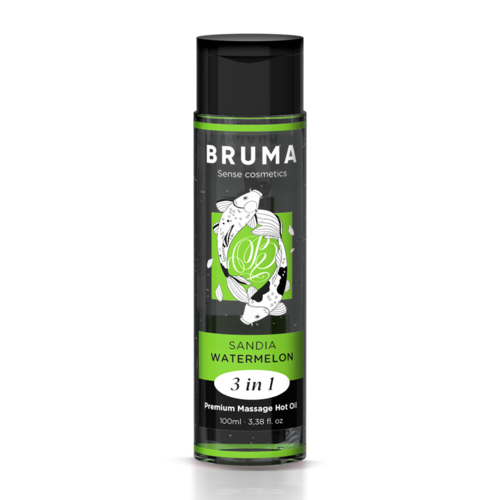 ACEITE DE MASAJE EFECTO CALOR DE SABORES 100 ML