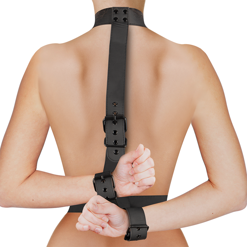 CONJUNTO DE SUJECIÓN PARA EL CUERPO DE CUELLO Y MUÑEQUERAS
