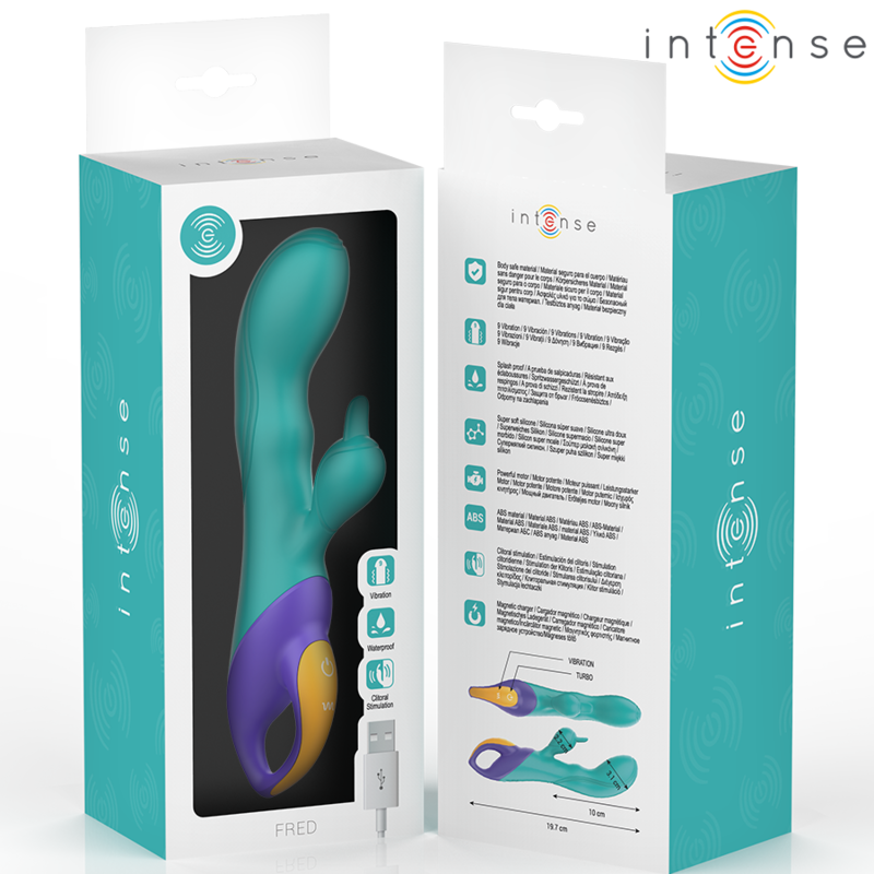 FRED VIBRADOR RECARGABLE RABBIT