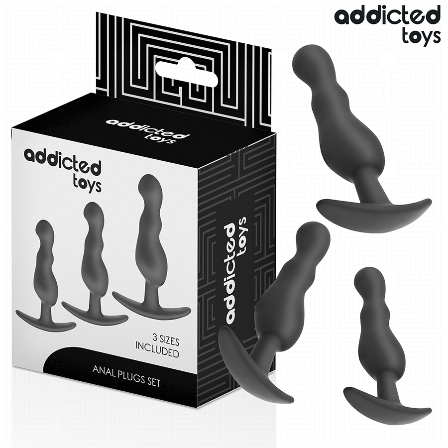 SET DE 3 PLUG ANAL SILICONA