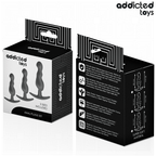 SET DE 3 PLUG ANAL SILICONA
