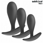 SET DE 3 PLUG ANAL SILICONA
