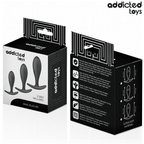 SET DE 3 PLUG ANAL SILICONA