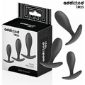 SET DE 3 PLUG ANAL SILICONA