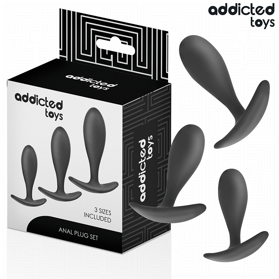 SET DE 3 PLUG ANAL SILICONA