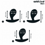 SET DE 3 PLUG ANAL SILICONA