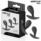 SET DE 3 PLUG ANAL SILICONA