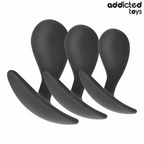 SET DE 3 PLUG ANAL SILICONA
