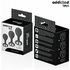 SET DE 3 PLUG ANAL SILICONA