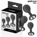 SET DE 3 PLUG ANAL SILICONA