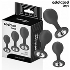 SET DE 3 PLUG ANAL SILICONA