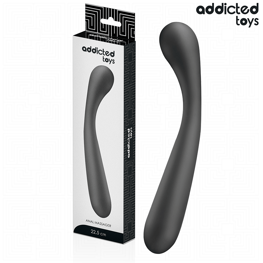 MASAJEADOR ANAL DOBLE SILICONA 22,5 CM