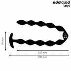 ROSARIO ANAL 27 CM EXTRA LARGO SILICONA