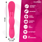 VIBRADOR DE CONEJO CON CALOR CORPORAL
