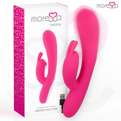 VIBRADOR DE CONEJO CON CALOR CORPORAL
