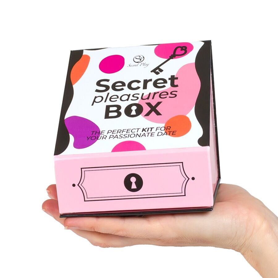 CAJA DE PLACERES PARA PAREJAS DADOS + BALA VIBRADORA + PLUMERO