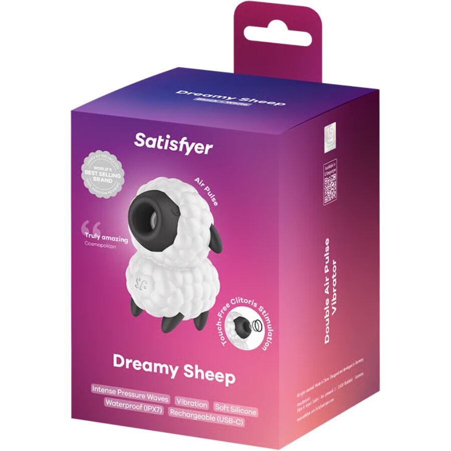 DREAMY SHEEP VIBRADOR & ESTIMULADOR AIR PULSE