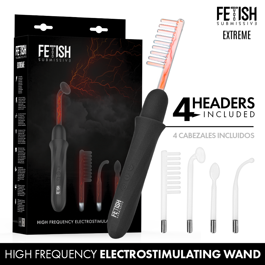 VIBRADOR ELECTROESTIMULACIÓN ALTA FRECUENCIA