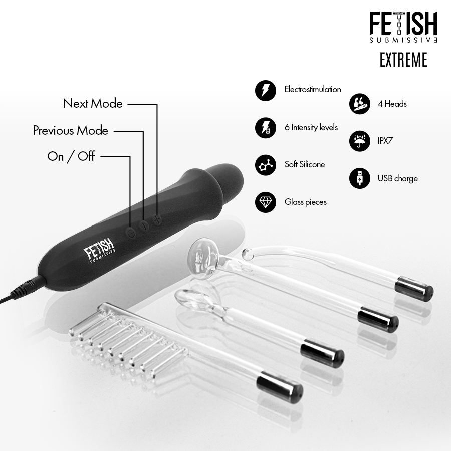 VIBRADOR ELECTROESTIMULACIÓN ALTA FRECUENCIA
