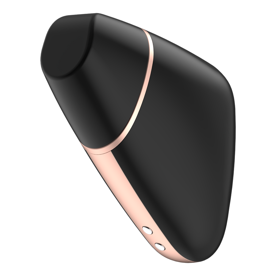 LOVE TRIANGLE ESTIMULADOR Y VIBRADOR NEGRO